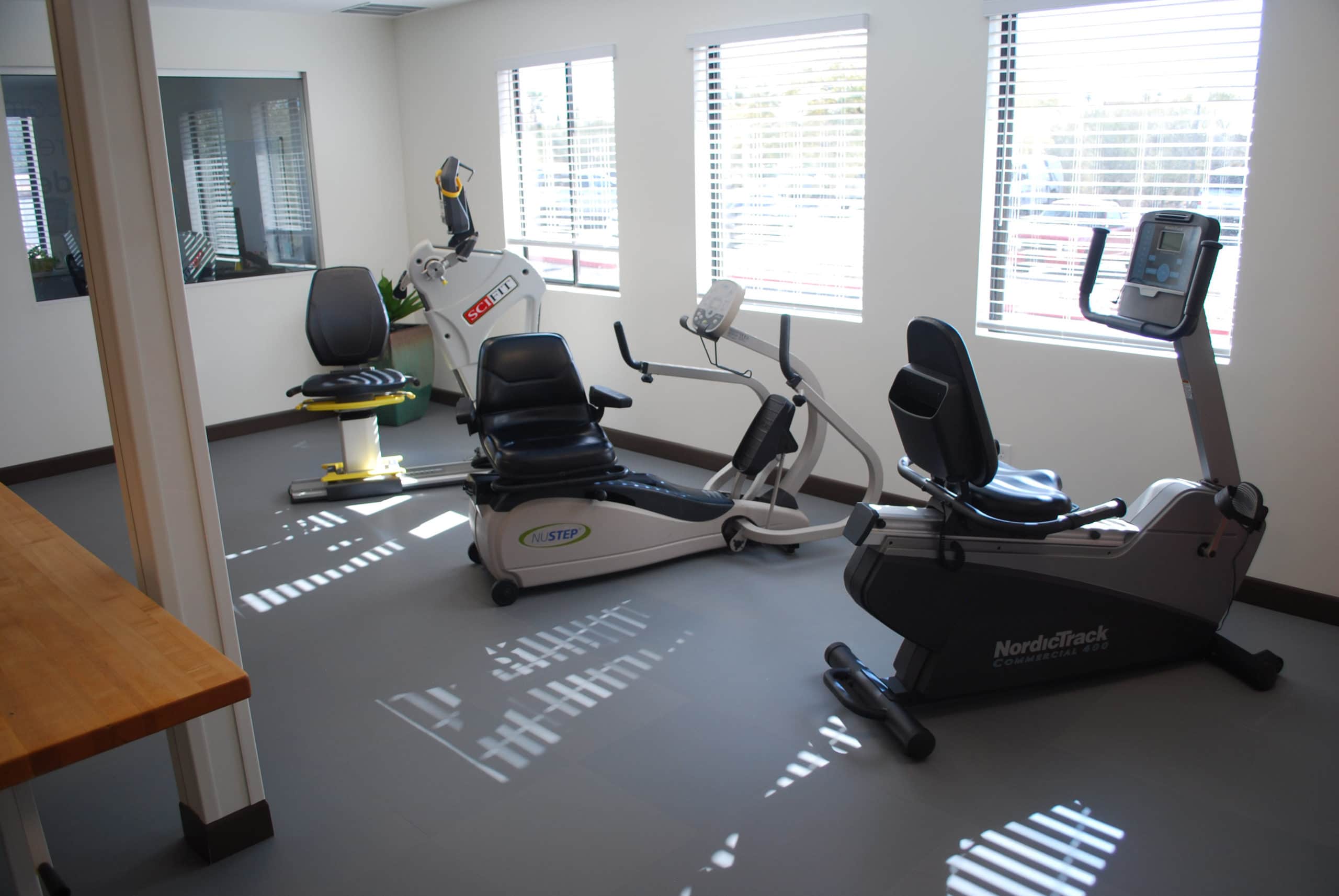 Haven Health Saguaro Valley workout equipment