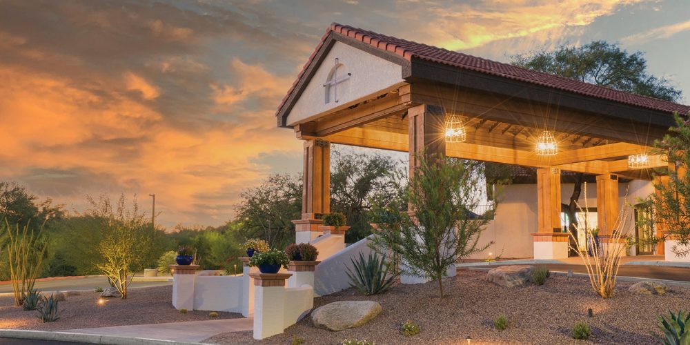 The front view of Haven Health Tucson a skilled nursing facility