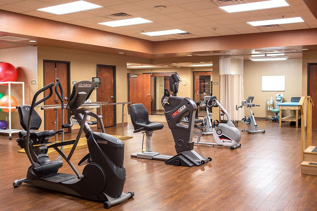 Haven Health workout room