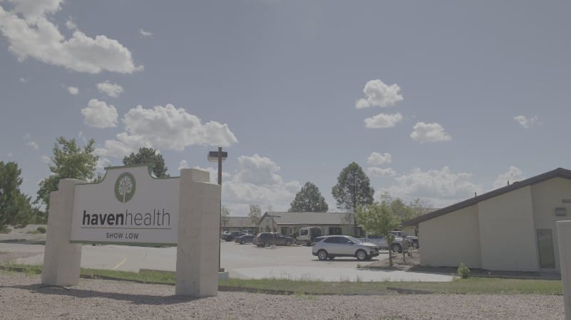 exterior sign and building haven health show low
