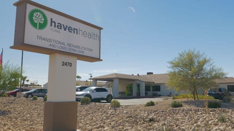 exterior sign haven health yuma