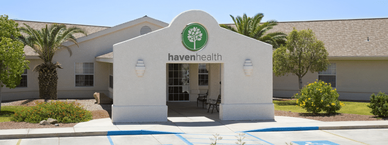 Outside view of Haven Health Lake Havasu location