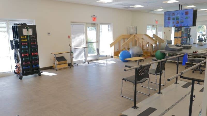 inside therapy room at haven health tucson