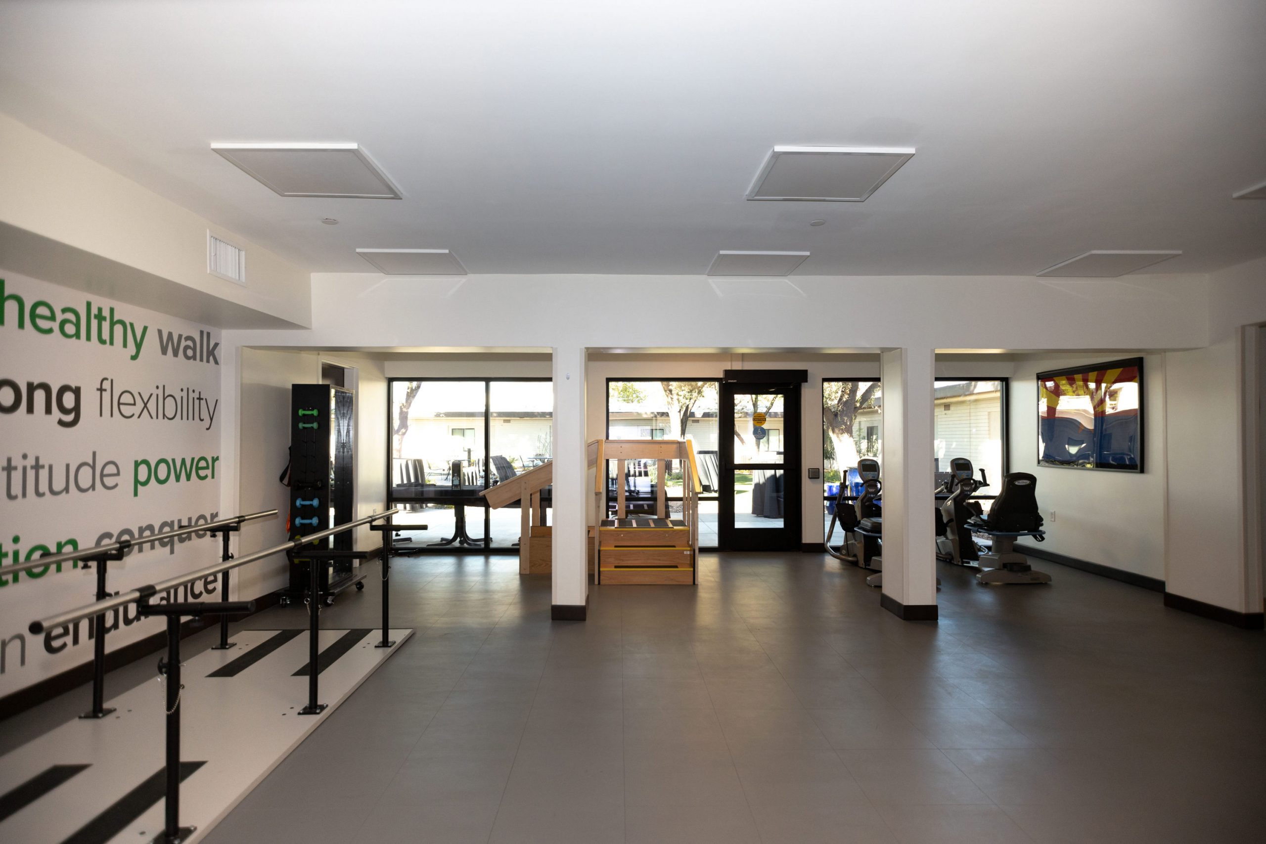 Haven Health Phoenix Remodeled Gym & Physical Therapy Room