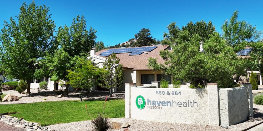 The Outside Of A Nursing Home Located In Prescott, Arizona.