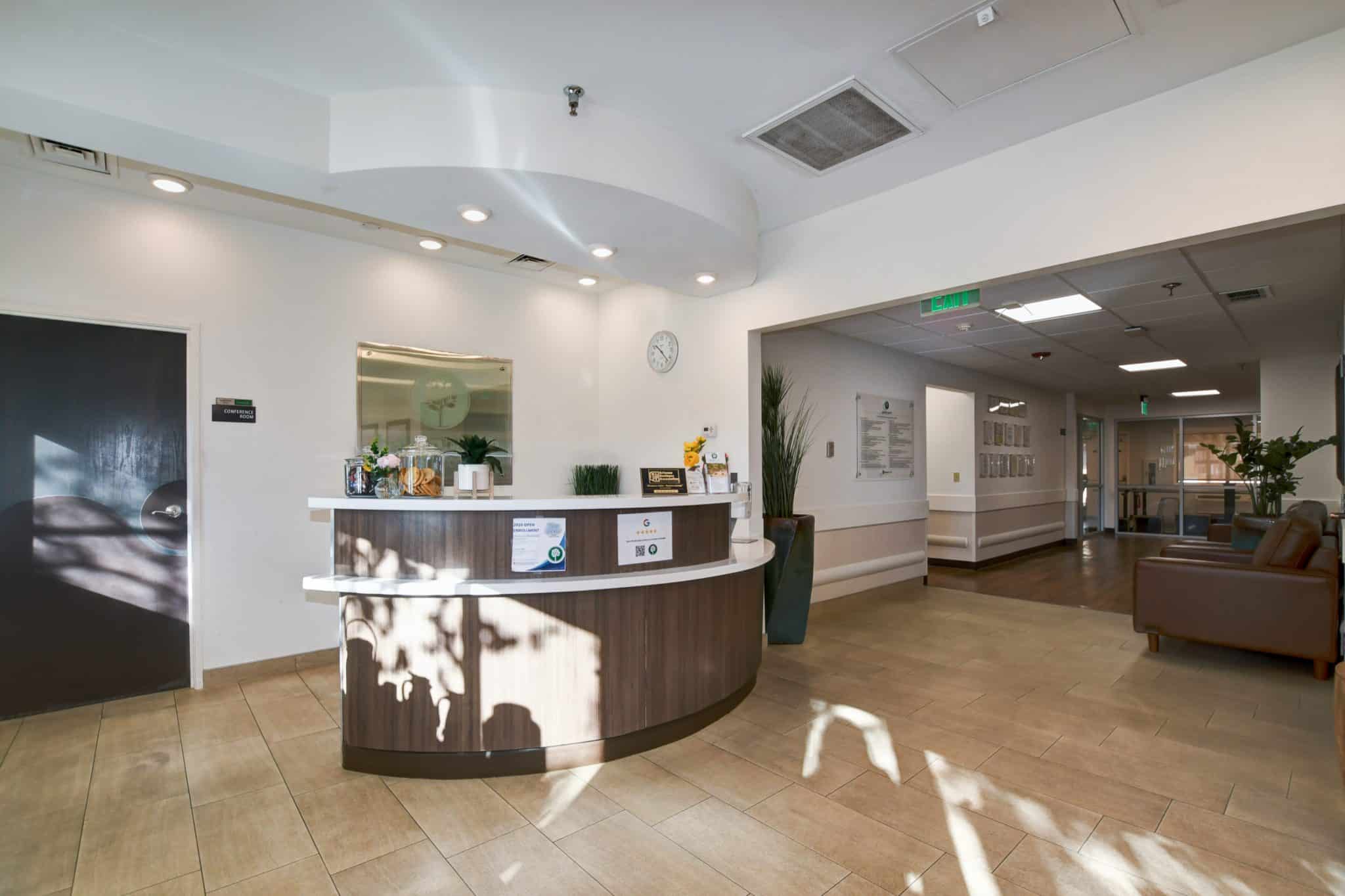 Front lobby at Haven Health Prescott