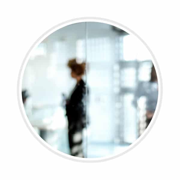 blurred image of HR office