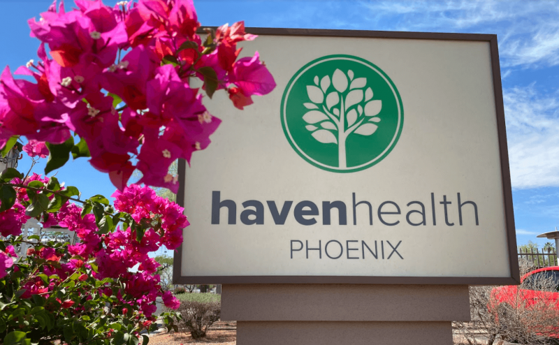 Haven Health Phoenix sign