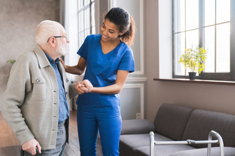 Memory Care Doctor and Patient